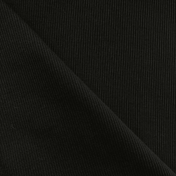 Ткань Кашкорсе, 420гм/2, 110см, цвет Черный (на отрез) в Кисловодске