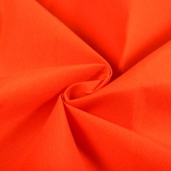 Ткань Грета Водоотталкивающая (80%пф, 20%хл) (Ширина 150см), цвет Оранжевый Неон (на отрез) в Кисловодске