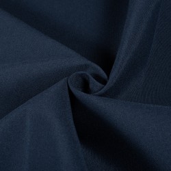 Ткань Грета Водоотталкивающая (80%пф, 20%хл) (Ширина 150см), цвет Темно-Синий (на отрез) в Кисловодске