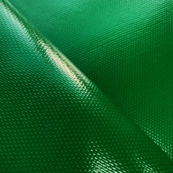 Ткань ПВХ 600 гр/м2 плотная (Ширина 1,5м), цвет Зелёный (на отрез) в Кисловодске