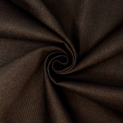 Ткань Рогожка (мебельная) (Ширина 140см), цвет Тёмно-Коричневый (на отрез) в Кисловодске