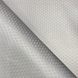 Ткань Оксфорд 300D PU Рип-Стоп СОТЫ, цвет Светло-Серый (на отрез)  в Кисловодске