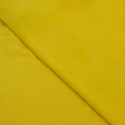Флис Односторонний 180 гр/м2, Желтый (на отрез)  в Кисловодске