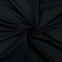 Ткань Дюспо 240Т  WR PU Milky (Ширина 150см), цвет Черный (на отрез) в Кисловодске