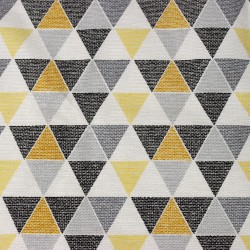 Интерьерная ткань Дак (DUCK) (ширина 1,8м), принт &quot;Малые Треугольники&quot; (на отрез) в Кисловодске