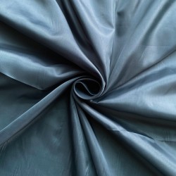 Ткань подкладочная Таффета 190Т (Ширина 150см), цвет Темно-серый (на отрез) в Кисловодске