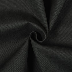 Ткань Канвас 35/65 (Ширина 150см), цвет Черный (на отрез) в Кисловодске