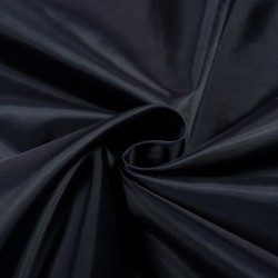 Ткань подкладочная Таффета 190Т (Ширина 150см), цвет Темно-Синий (на отрез) в Кисловодске