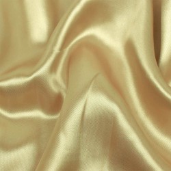 Ткань Атлас-сатин ЛЮКС, цвет Золотой (на отрез)  в Кисловодске