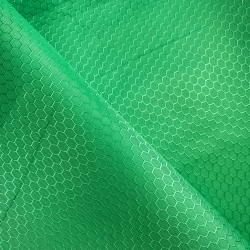 Ткань Оксфорд 300D PU Рип-Стоп СОТЫ, цвет Зелёный (на отрез)  в Кисловодске