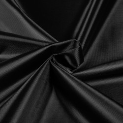 *Ткань Оксфорд 210D PU, цвет Черный (на отрез)  в Кисловодске