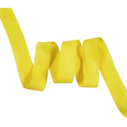 Окантовочная лента-бейка, цвет Жёлтый 22мм (на отрез) в Кисловодске